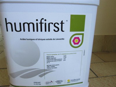 Le produit en 5L d'humifirst