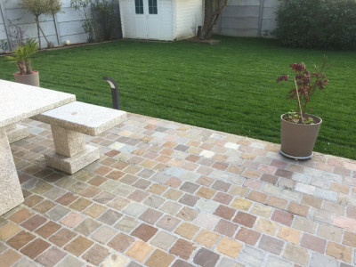 gazon jardin vue 1
