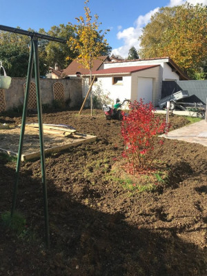 Préparation du sol par le pro le 23 oct 2021